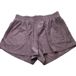 ALL IN MOTION Shorts Pink Mauve Lavender Size Women's Small Polyester Spandex